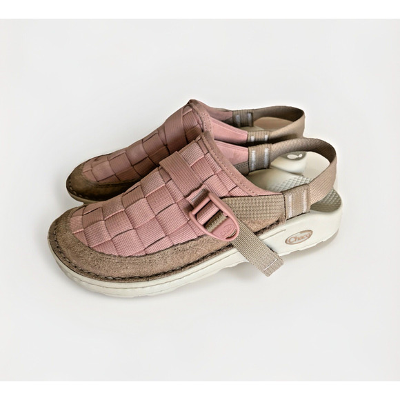 Chaco Canyon Woven Clogs Sandals Pink Women’s 40 US 9 NWOT - Picture 1 of 10